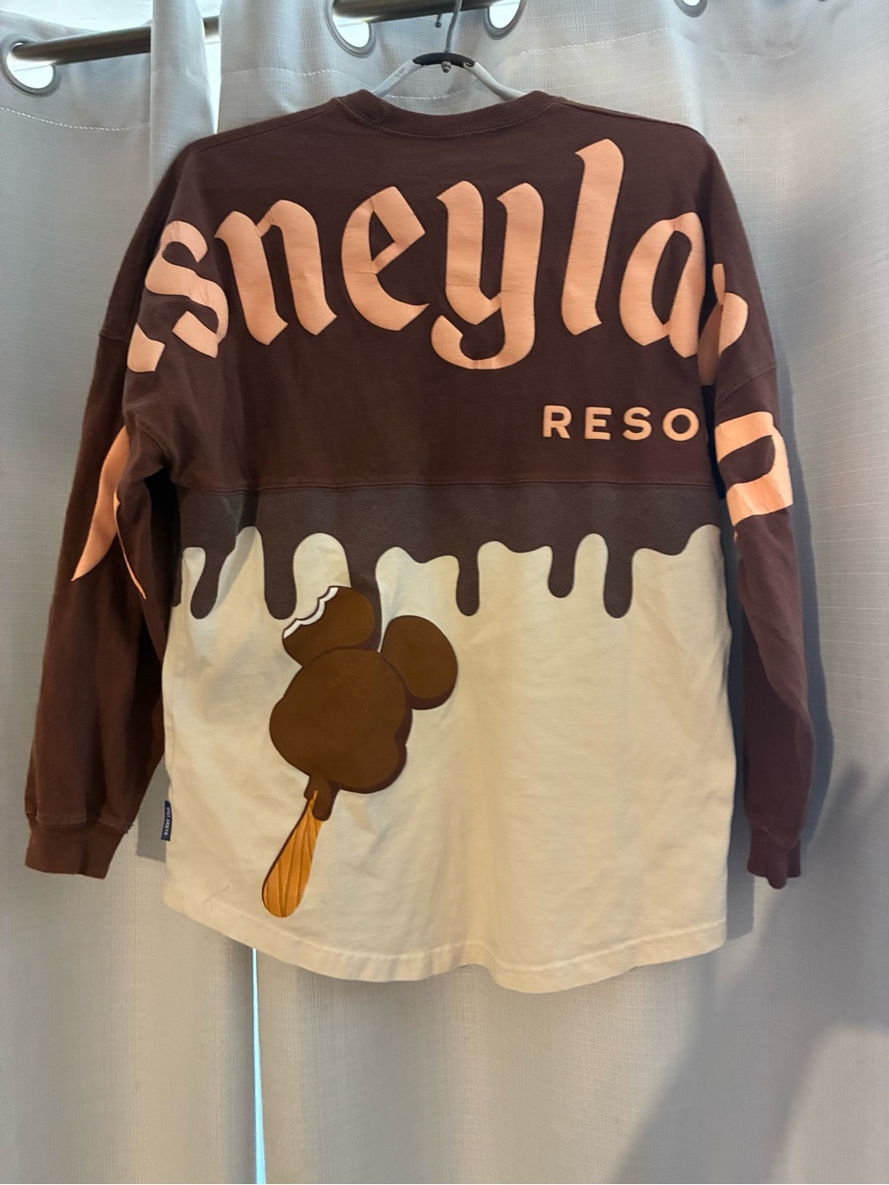 Disneyland Spirit Jersey ice cream drip chocolate